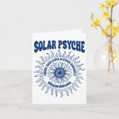 Carte Psyche solaire (Fleur jaune)
