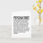 Carte Psychiatre (Fleur jaune)