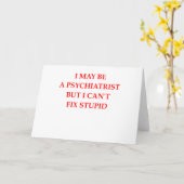 CARTE PSYCHIATRE (Fleur jaune)