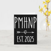 Carte Psychiatrie infirmière praticienne Pmhnp Graduatio (Fleur jaune)