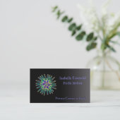 Carte psychique de services de fleur au néon (Debout devant)