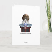 Carte Psychique Mikie Funny Anniversaire (Dos)