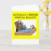 Carte psychologie geek (Fleur jaune)