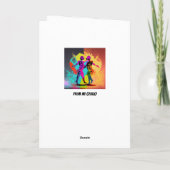 Carte Psychologue Psychiatre ou conseiller Anniversaire (Dos)