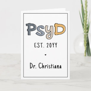 Carte Psychologue PsyD sur mesure