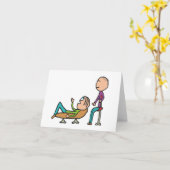 Carte Psychothérapie Conseil et thérapie (Fleur jaune)