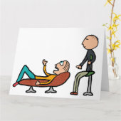 Carte Psychothérapie Conseil et thérapie (Fleur jaune)