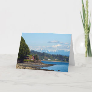 Carte Pt vierge. Defiance Beach/Olympic Mountains 2