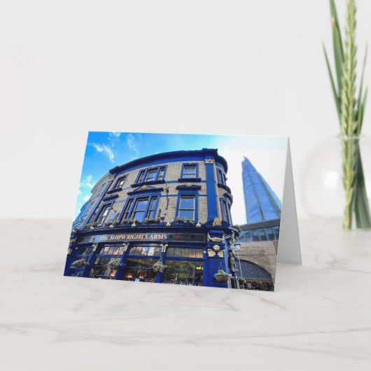 Carte Pub Et Shard De Londres (Devant)