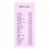 Carte Publicitaire 311 Mlle Priss Chandelier (Dos)