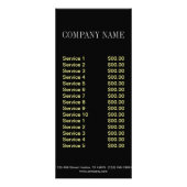 Carte Publicitaire Agent immobilier de retouche à la maison de (Dos)