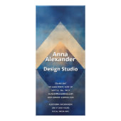 Carte Publicitaire Alignement Intérieur | Design Minimaliste (Dos)