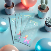 Carte Publicitaire Animaux de compagnie assis Grooming Beauté Salon T