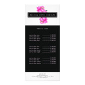 Carte Publicitaire Aquarelle - Bunch Peonies (Devant)