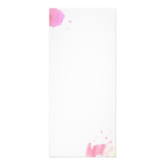 Carte Publicitaire Aquarelle créative sourcils froncés Microblading (Dos)