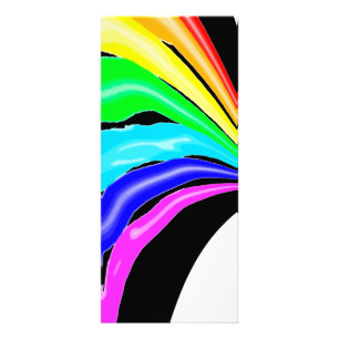 Carte Publicitaire Arc-en-ciel