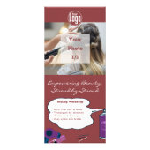 Carte Publicitaire Atelier de coiffure de salon de promotion (Devant)