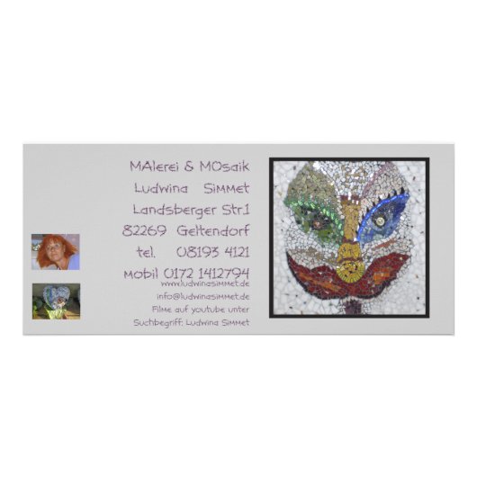 Carte Publicitaire ausstellung_masken (Devant)