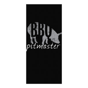Carte Publicitaire BBQ BBQ Pitmaster Pig Grill Fars Day