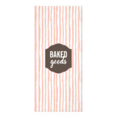 Carte Publicitaire Biens de boulangerie (Dos)