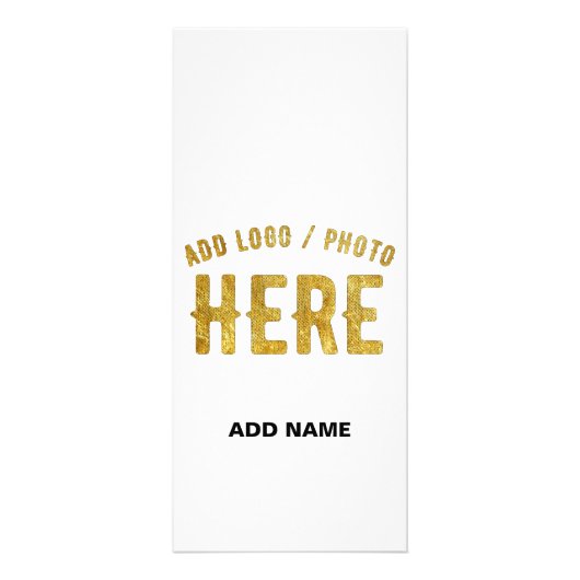 CARTE PUBLICITAIRE BLANC PERSONNALISABLE MODERNE DE MARQUE VÉRIFIÉE S (Devant)