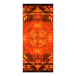 Carte Publicitaire Blessing Abstrait Art Rack Card