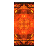 Carte Publicitaire Blessing Abstrait Art Rack Card (Dos)