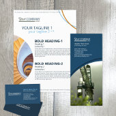 Carte Publicitaire Bleu foncé, Carrelage