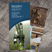 Carte Publicitaire Bleu foncé, Carrelage