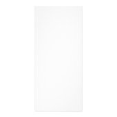 Carte Publicitaire BOÎTE LOGO avec VOTRE INITIAL/MONOGRAM noir/blanc (Dos)