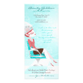 Carte Publicitaire Bons de salon de déesse de beauté (Dos)