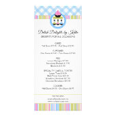 Carte Publicitaire Boulangerie de gâteaux et pâtisseries de cupcake e (Dos)