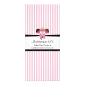 Carte Publicitaire Boulangerie de pâtisserie sur mesure (Dos)