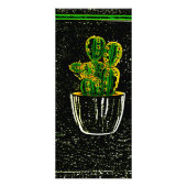 Carte Publicitaire Cactus tirés (Dos)