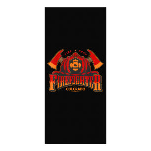Carte Publicitaire Cadeau De Pompier Pour Pompier Ou Femme