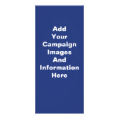 Carte Publicitaire Campagne politique patriotique (Dos)