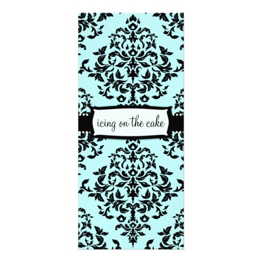 Carte Publicitaire Cerise sur le gâteau 311 quelque chose bleue (Devant)