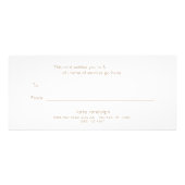 Carte Publicitaire Certificat cadeau Spa rose doux simple et élégant (Dos)