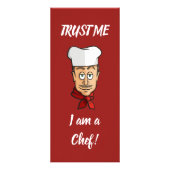 Carte Publicitaire Chef (Dos)