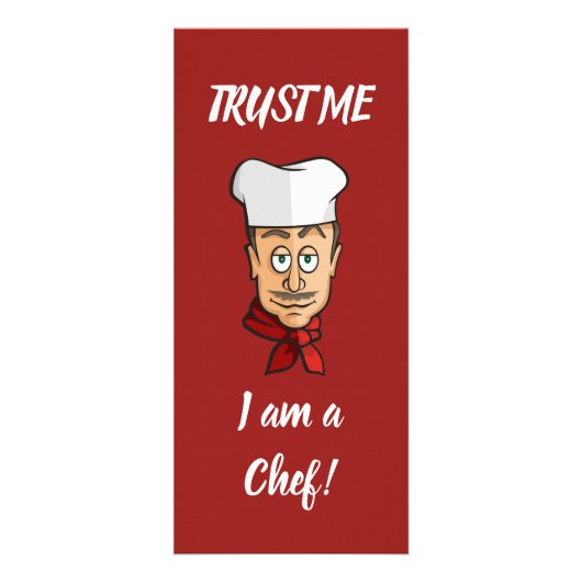 Carte Publicitaire Chef (Dos)