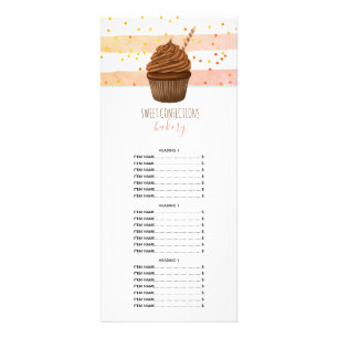Carte Publicitaire Chef pâtissier boulanger pâtissier