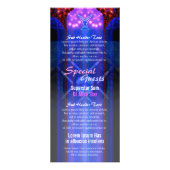 Carte Publicitaire Circulaire des prix spéciaux (Dos)