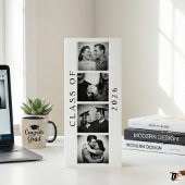 Carte Publicitaire Class of 2026 Retro Photo Booth Strip Graduation