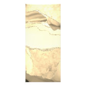 Carte Publicitaire Classic Jaune Parties scintillant Or Agate Marbre  (Dos)