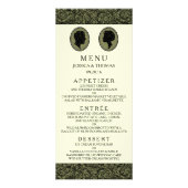 Carte Publicitaire Collection Mariage Silhouette Art Déco (Devant)