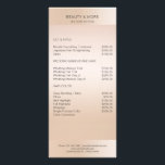 Carte Publicitaire Couleur beige minimale moderne<br><div class="desc">Entreprise moderne,  minimaliste,  beige. Conçu pour les designers,  stylistes,  salons,  coiffeurs et maquilleurs,  clous et fouetteurs,  centre de bien-être et modifier la carte en entrant vos données. Vous pouvez sélectionner la police,  la couleur et la position individuellement par "personnalisation supplémentaire".</div>