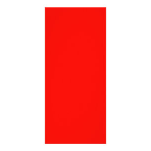 Carte Publicitaire couleur bonbon pomme rouge