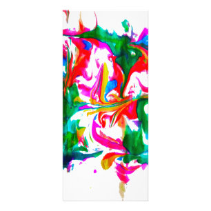 Carte Publicitaire Couleurs folles
