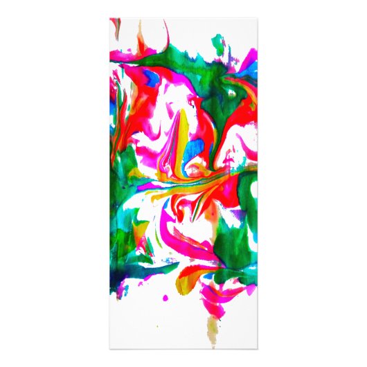 Carte Publicitaire Couleurs folles (Devant)