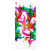 Carte Publicitaire Couleurs folles (Dos)